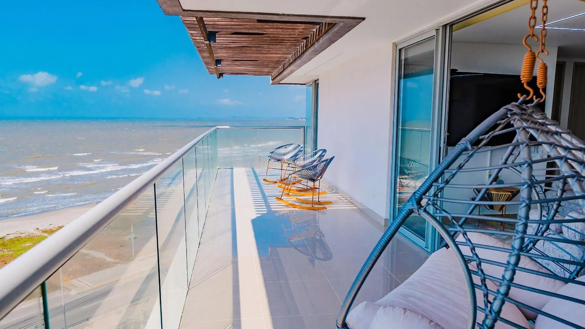 U-Go Elegante Apto En Crespo Con Vista Al Oceano Cartagena شقة