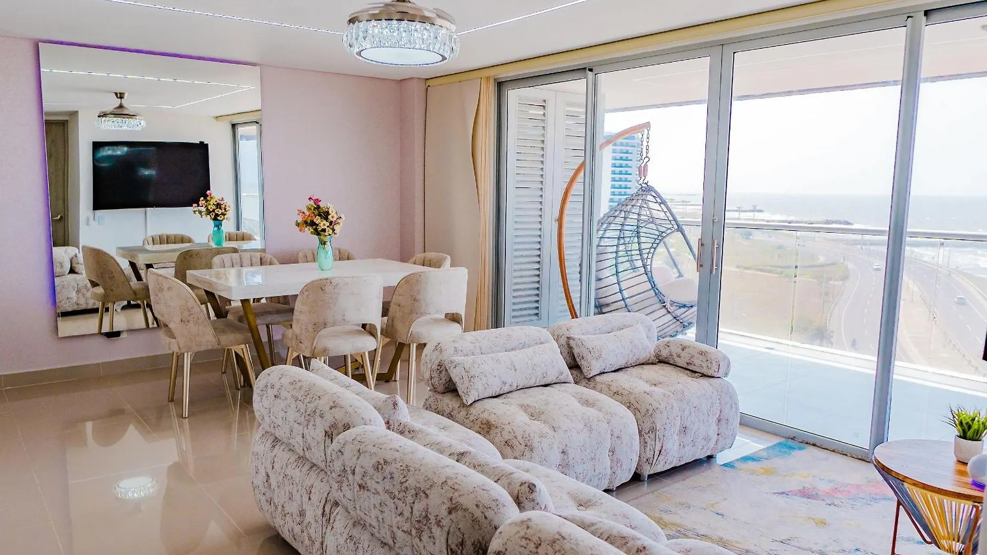 Apartment U-Go Elegante Apto En Crespo Con Vista Al Oceano Cartagena